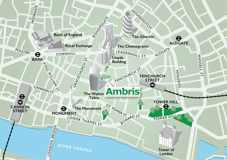 Ambris map location